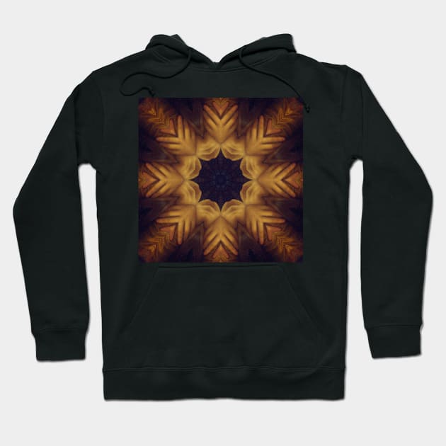 Mandalisa Kaleidoscope [Hands] Pattern (Seamless) 5 Hoodie by Swabcraft